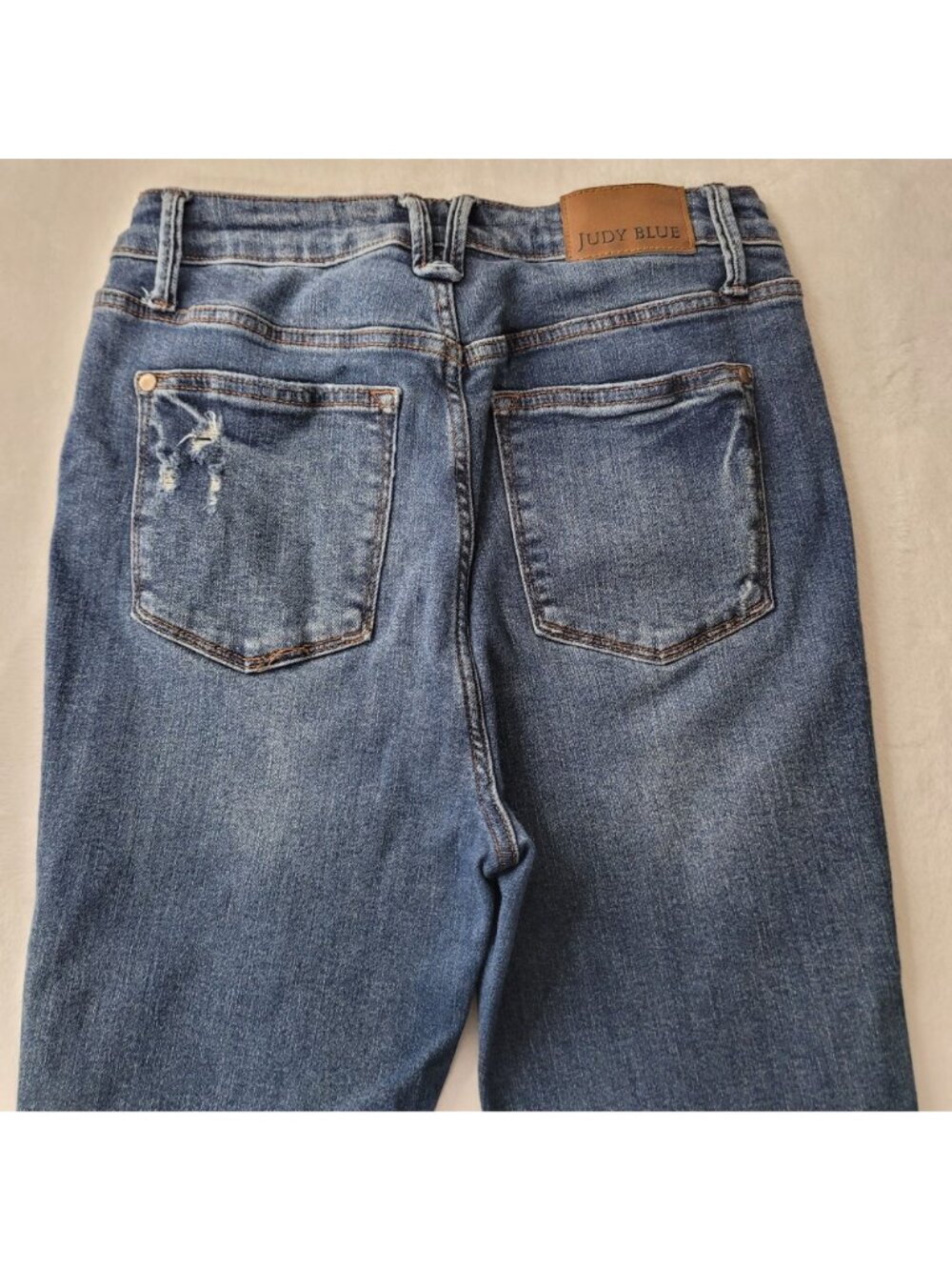 Judy Blue Women's High-Waisted Skinny Blue Denim Jeans Size 9/29 - Picture 4 of 13
